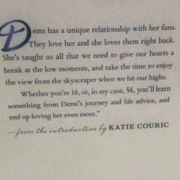 NEW Staying Strong 365 Days A Year Hardback Book By Demi Lovato - Picture 7 of 7